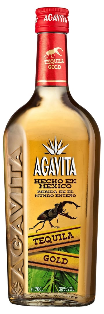 Agavita - Tequila Gold 38 % Vol. 0,7 l Flasche