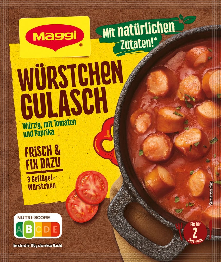 Maggi - Fix & Frisch Würstchen Gulasch 30 g