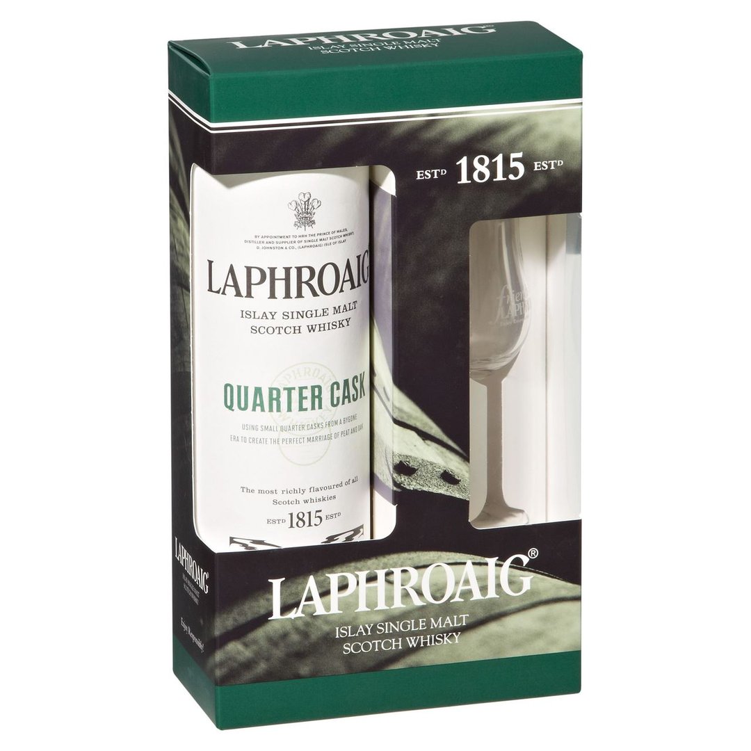 Laphroaig - Quarter Cask Islay Single Malt Scotch Whisky 48 % Vol. 0,7 l Flasche