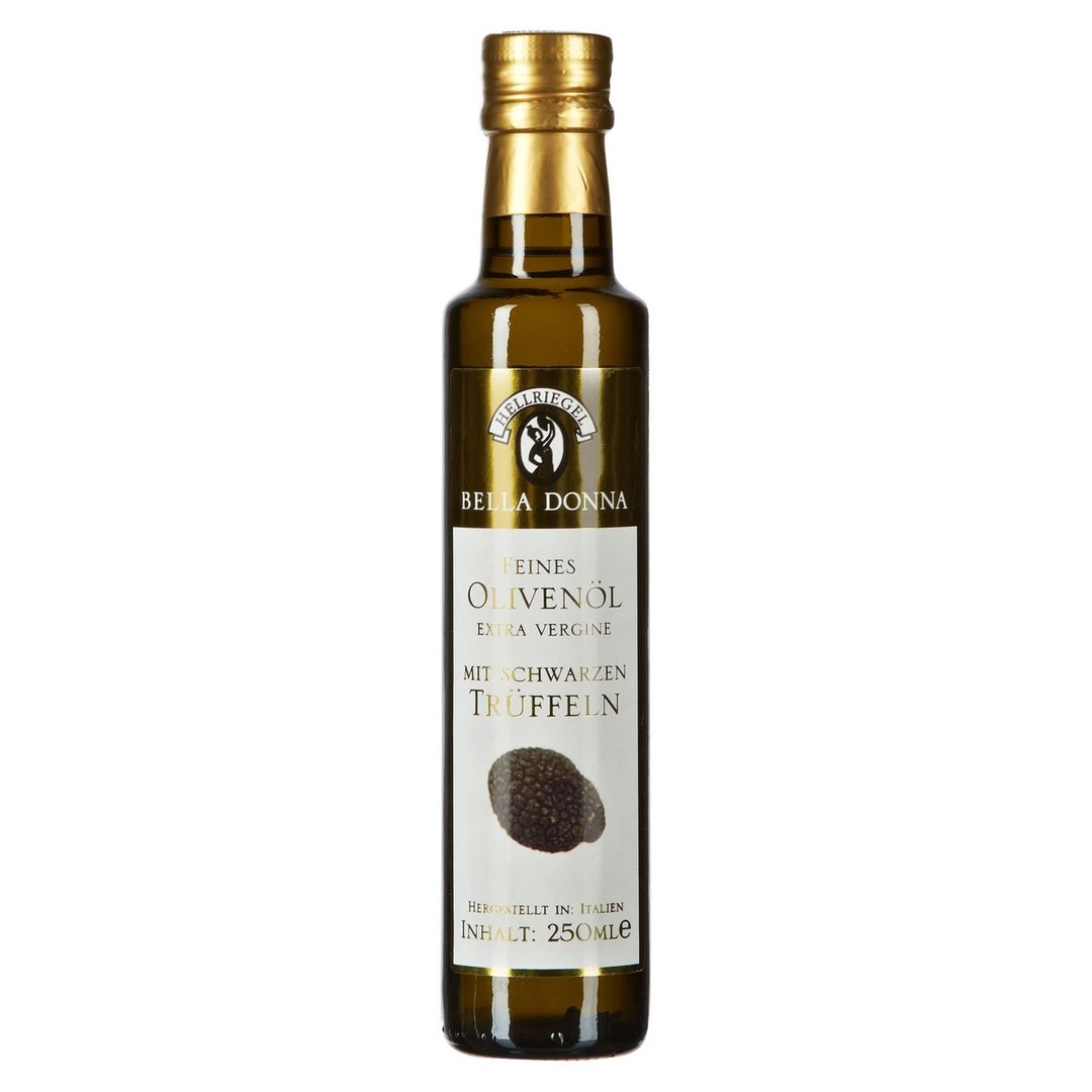 Hellriegel - Feines Olivenöl mit schwarzem Trüffeln 250 ml Flasche