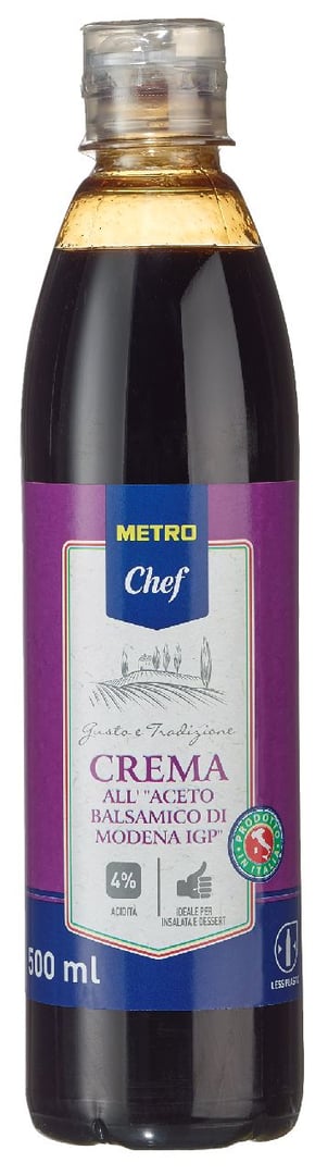 METRO Chef - Balsamico Vinegar di Modena Creme Italien - 500 ml Flasche