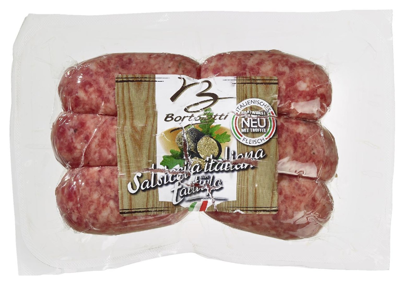 Bortolotti - Salsiccia italiana con tartufo gekühlt vak.-verpackt - 300 g Packung