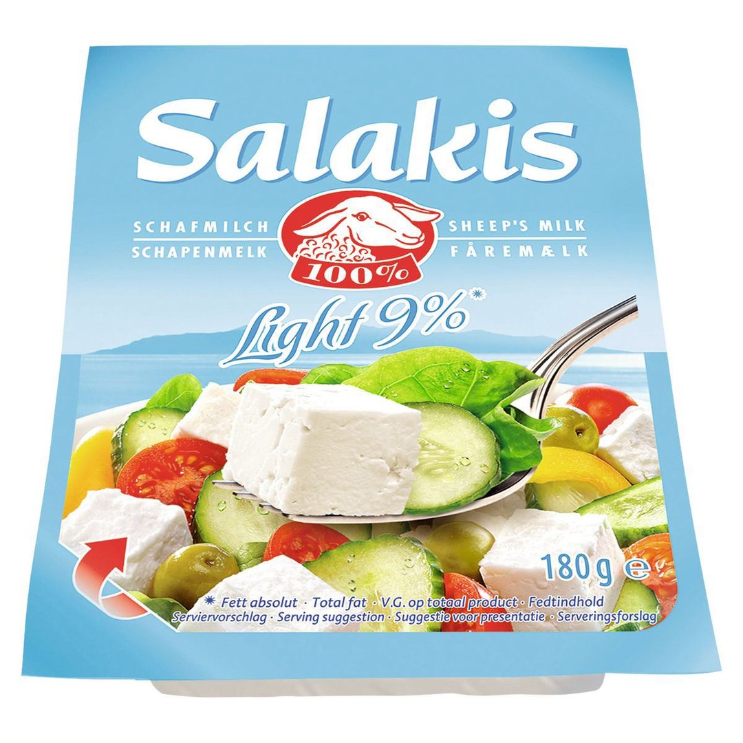 Salakis - Schafsmilch Light in Salzlake, 25 % Fett i. Tr. 180 g