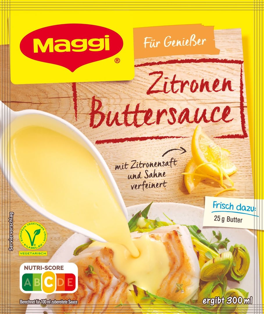 Maggi - für Genießer Zitronen-Buttersauce 1 Beutel