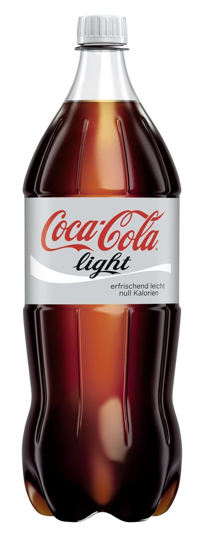 Coca-Cola - Light mit Koffein, ohne Zucker - 1,5 l Flasche