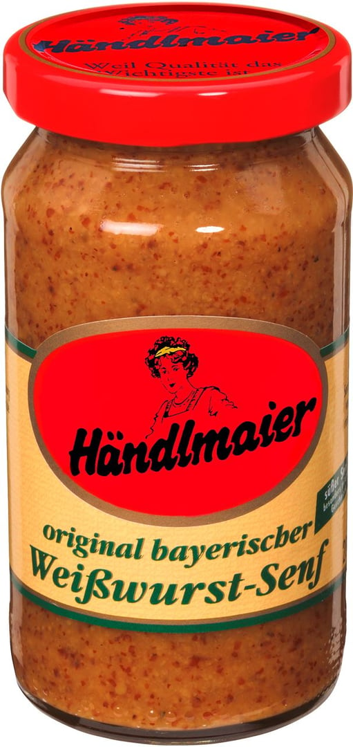Händlmaier - Original bayerischer Weißwurst-Senf - 200 ml Tiegel