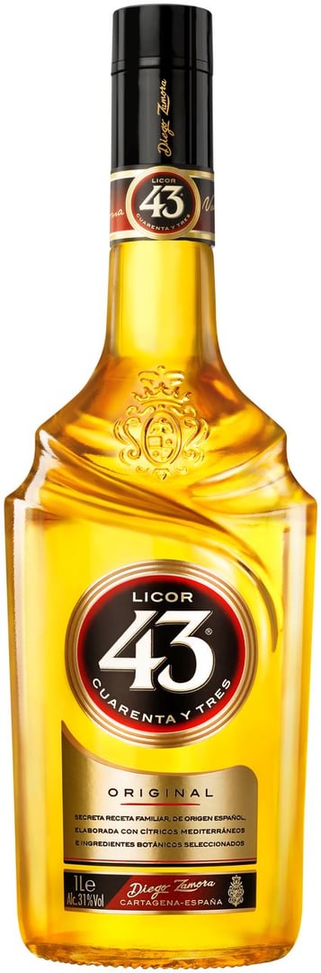 Licor 43 - 31 % Vol. mit Vanillegeschmack 6 x 1 l Flaschen