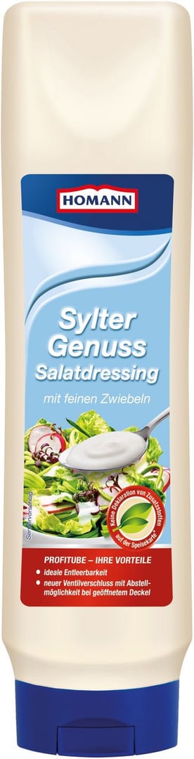 Homann - Sylter Genuss Salatdressing 875 ml Flasche
