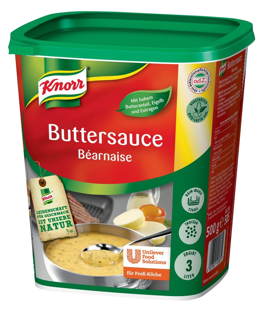Knorr - Buttersauce Béarnaise - 6 x 500 g Kiste