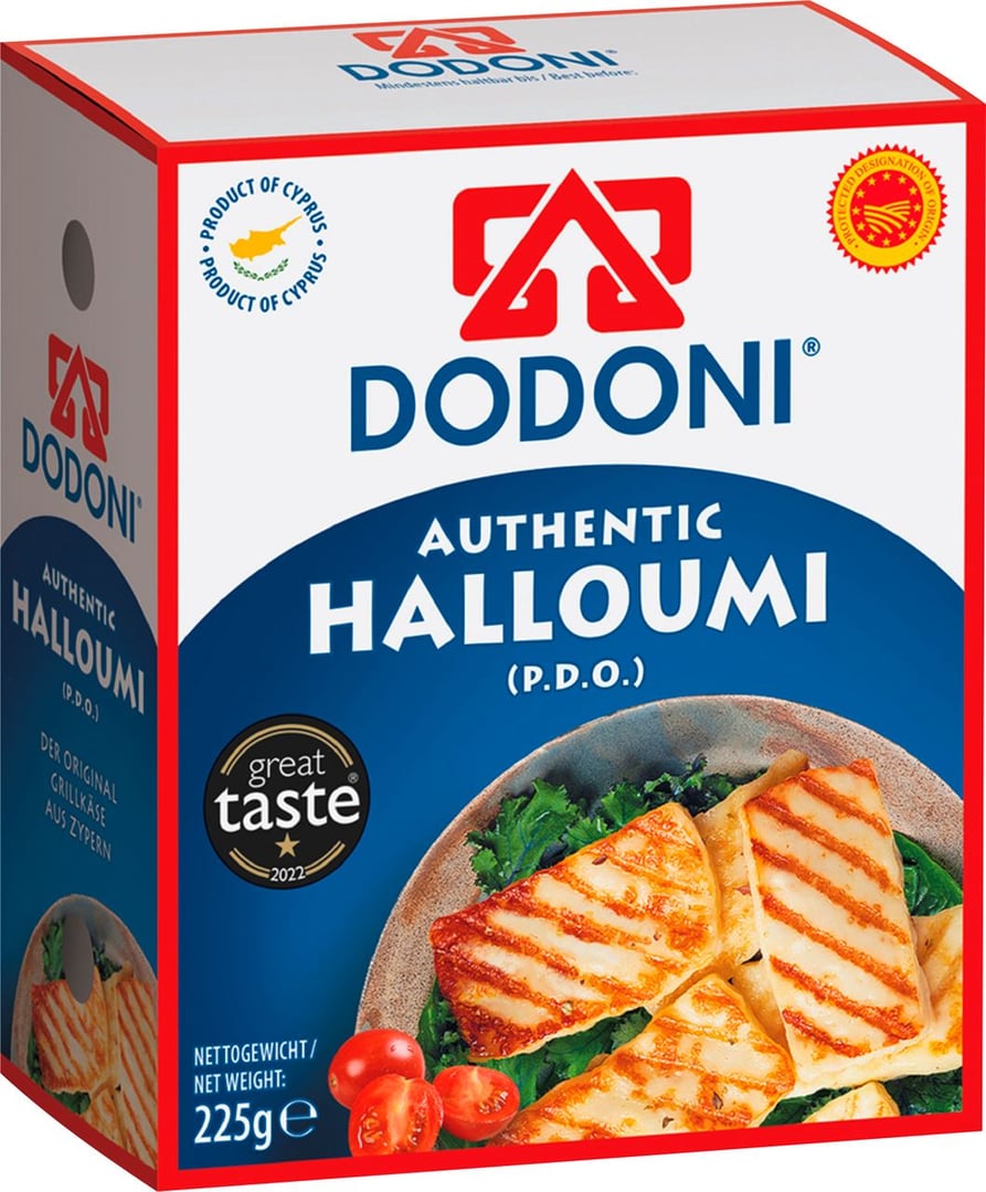 DODONI - Halloumi 43 % gekühlt - 225 g Karton
