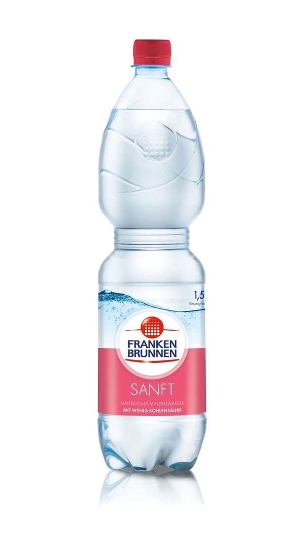 Frankenbrunnen - Mineralwasser Sanft 240 x 1,5 l Flaschen