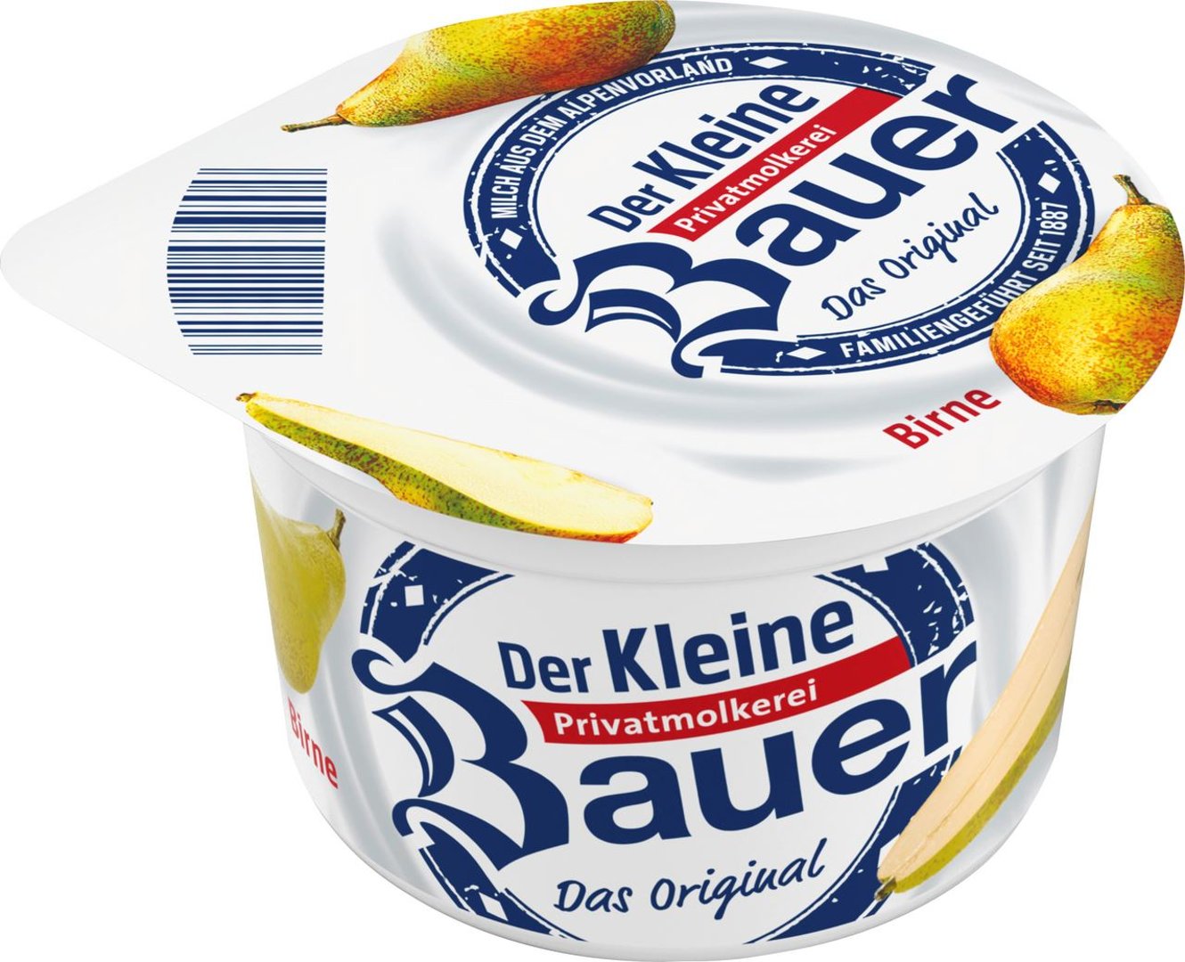Bauer - Fruchtjoghurt 3,5 % Fett, Birne, gekühlt - 100 g Becher