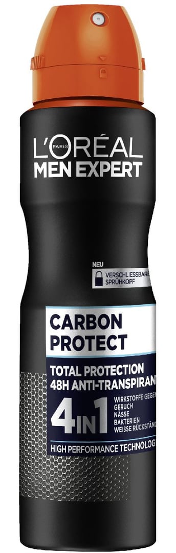 L'Oréal Men Expert Deo Spray Carbon Ice 48h Anti-Transpirant - 150 ml Dose
