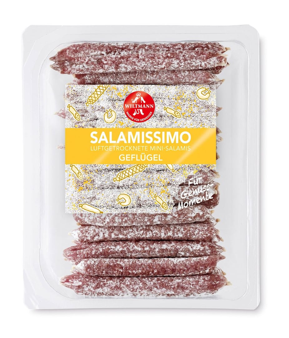Wiltmann - Salami Snack Geflügel vak.-verpackt - 300 g Stück