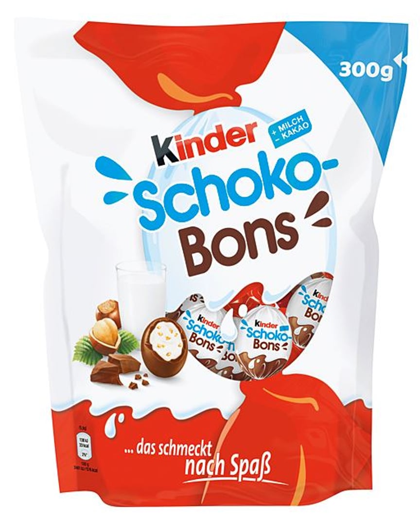 Kinder Schokolade - kinder Schoko-Bons - 300 g Beutel
