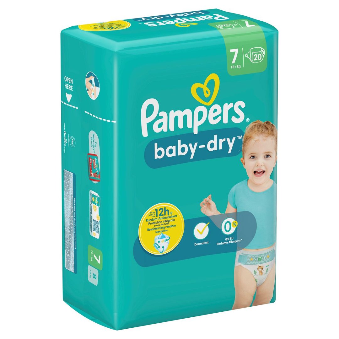 Pampers baby-dry Single Pack Gr.7 15+ kg