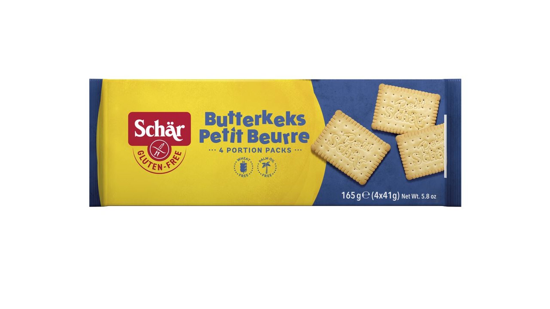 Schär - Petit Butterkeks glutenfrei 165 g Schachtel