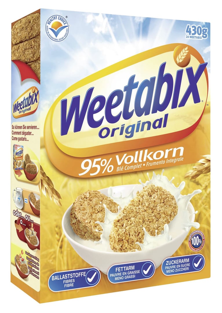Weetabix - Englisches Weizenfrühstück 430 g Packung