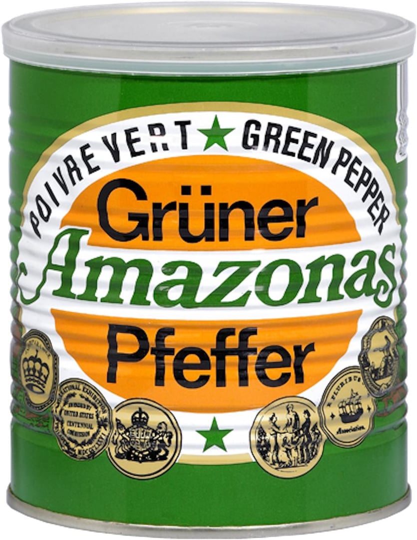 FUCHS - Grüner Amazonas Pfeffer, ganz - 850 g Dose
