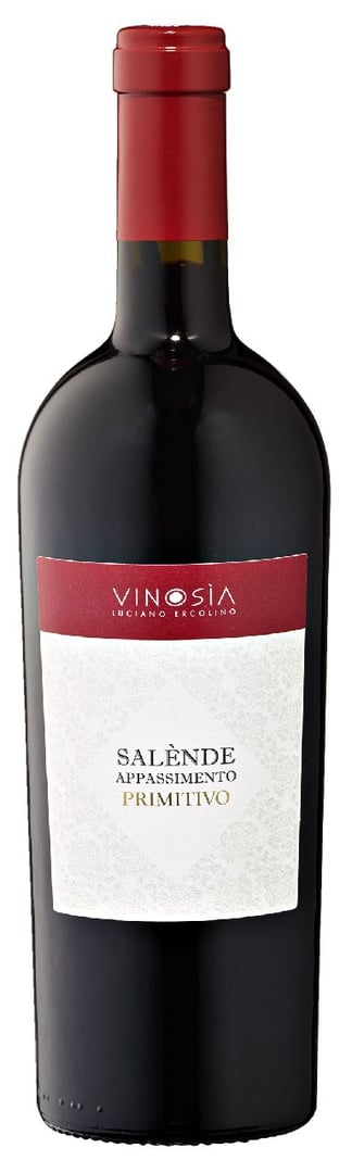 Vinosia - Primitivo Salénde Appassimento Primitivo Rotwein - 6 x 750 ml Flaschen