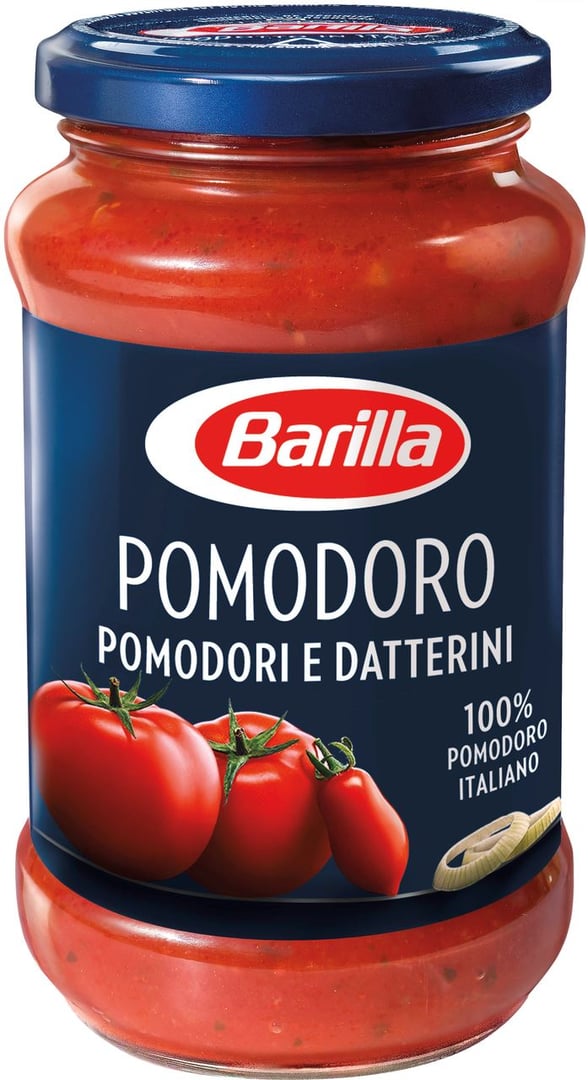 Barilla - Tomatensauce Pomodoro con Pomodori Datterini - 6 x 400 g Gläser