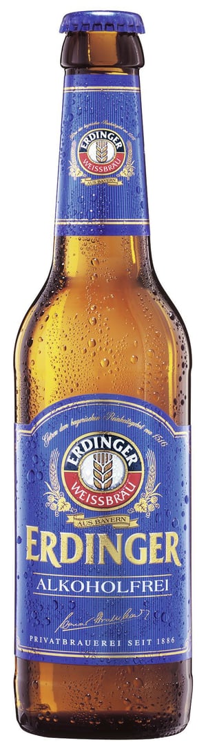 Erdinger - Weißbier Alkoholfrei 24 x 0,33 l Flaschen