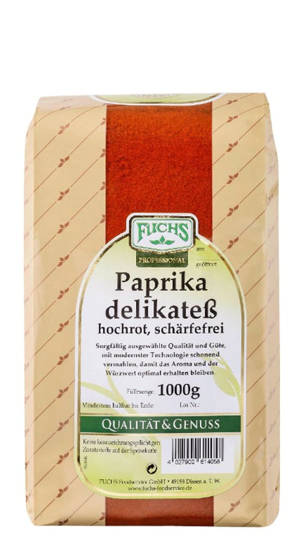 FUCHS - Paprika delikatess - 1 kg Beutel