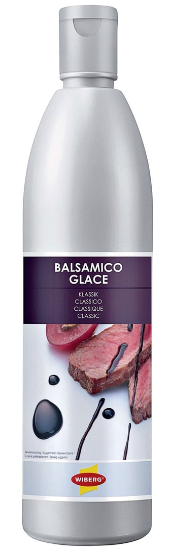 Wiberg - Balsamico Glace Klassik cremiges und süßes Balsamico Glace 3 x 500 ml Flaschen