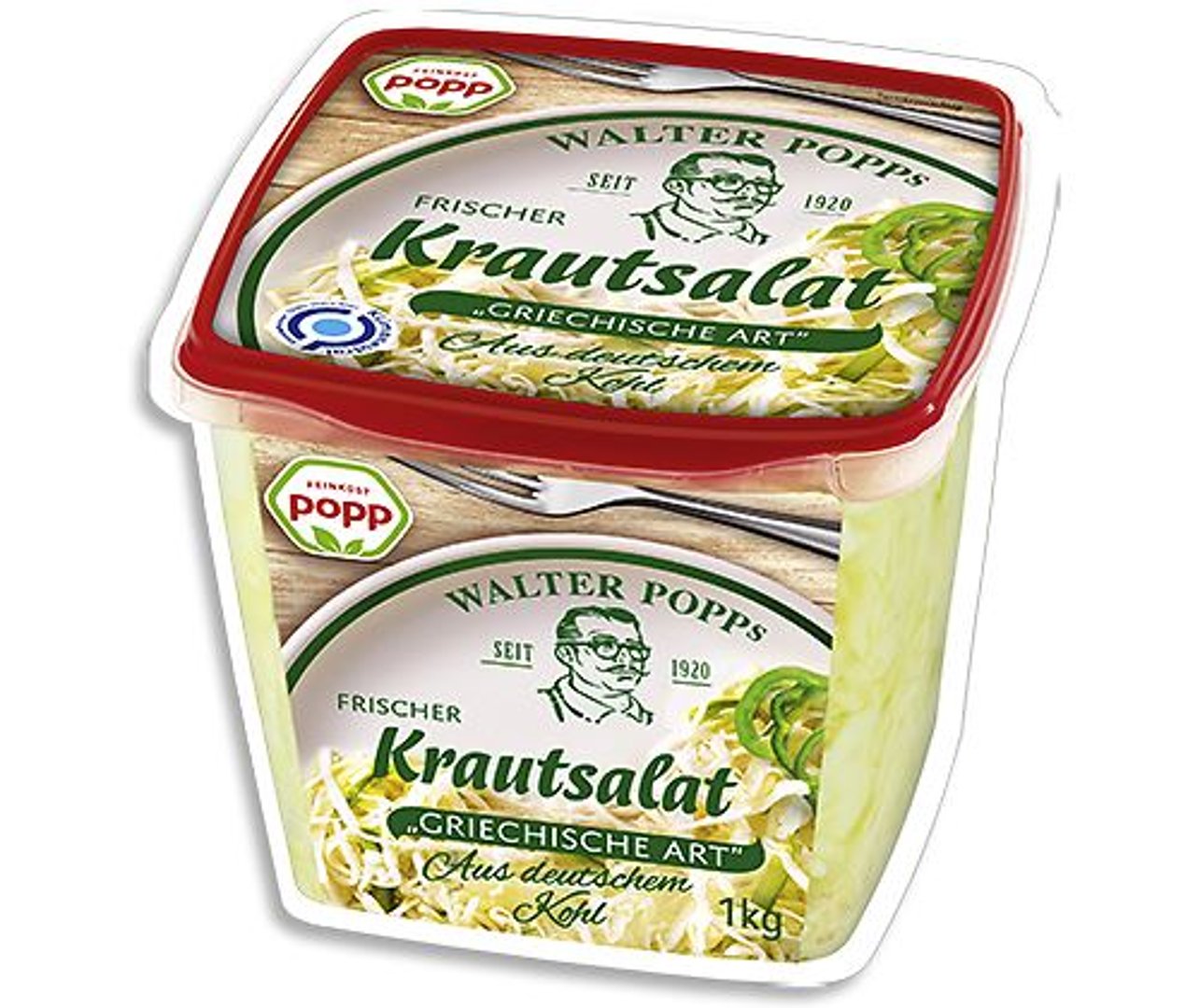 Popp - Krautsalat 1 kg Becher