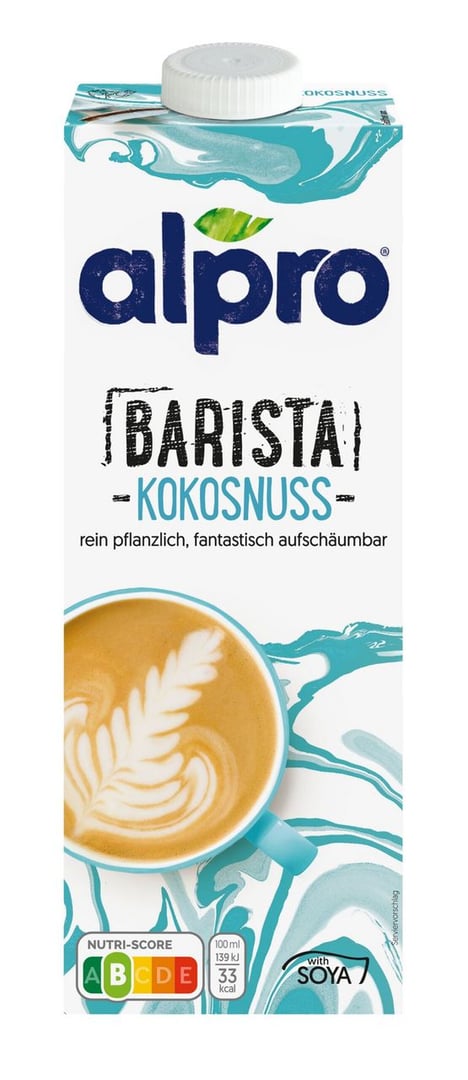 Alpro - alpro Barista Kokosnussdrink - 1 l Faltschachtel