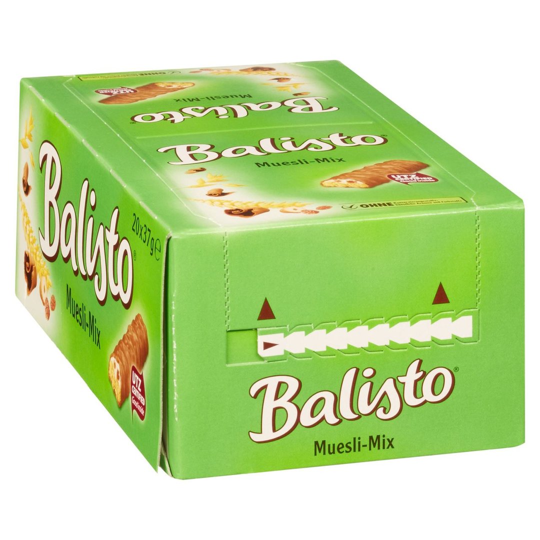 Balisto - Müsli Mix - 20 x 37 g Riegel