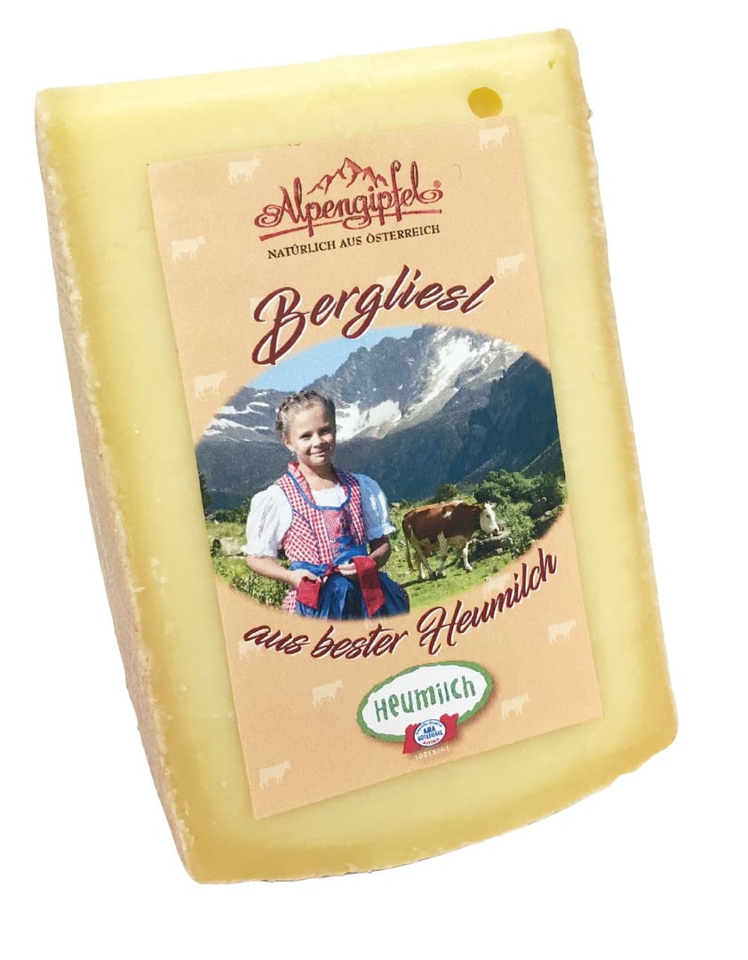 Alpengipfel - Bergliesl 50 % Fett i. Tr. Schnittkäse - 300 g Stück