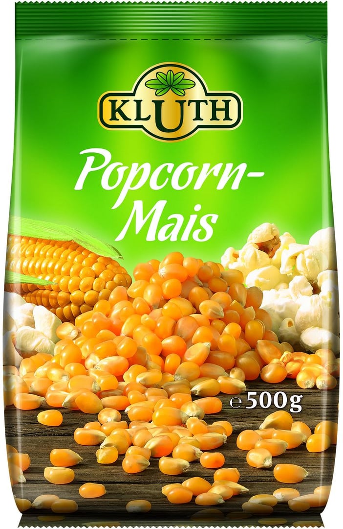 Kluth Popcorn Mais Frankreich - 112 x 500 g Beutel