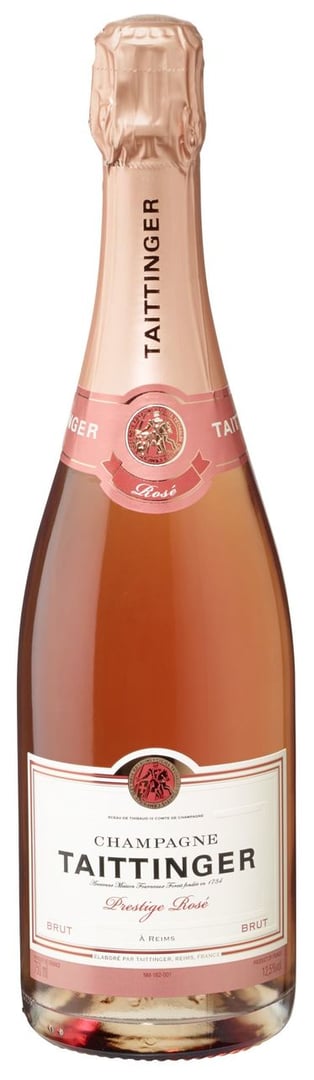 Taittinger - Brut Prestige Rose trocken 0,75 l Flasche