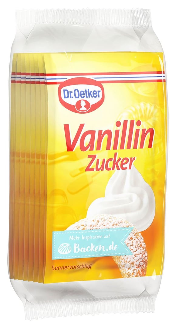 Dr. Oetker - Vanillin Zucker – 10 x 8 g Packung