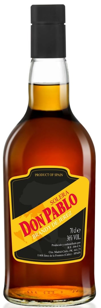 Don Pablo - Brandy 36 % Vol. 0,7 l Flasche