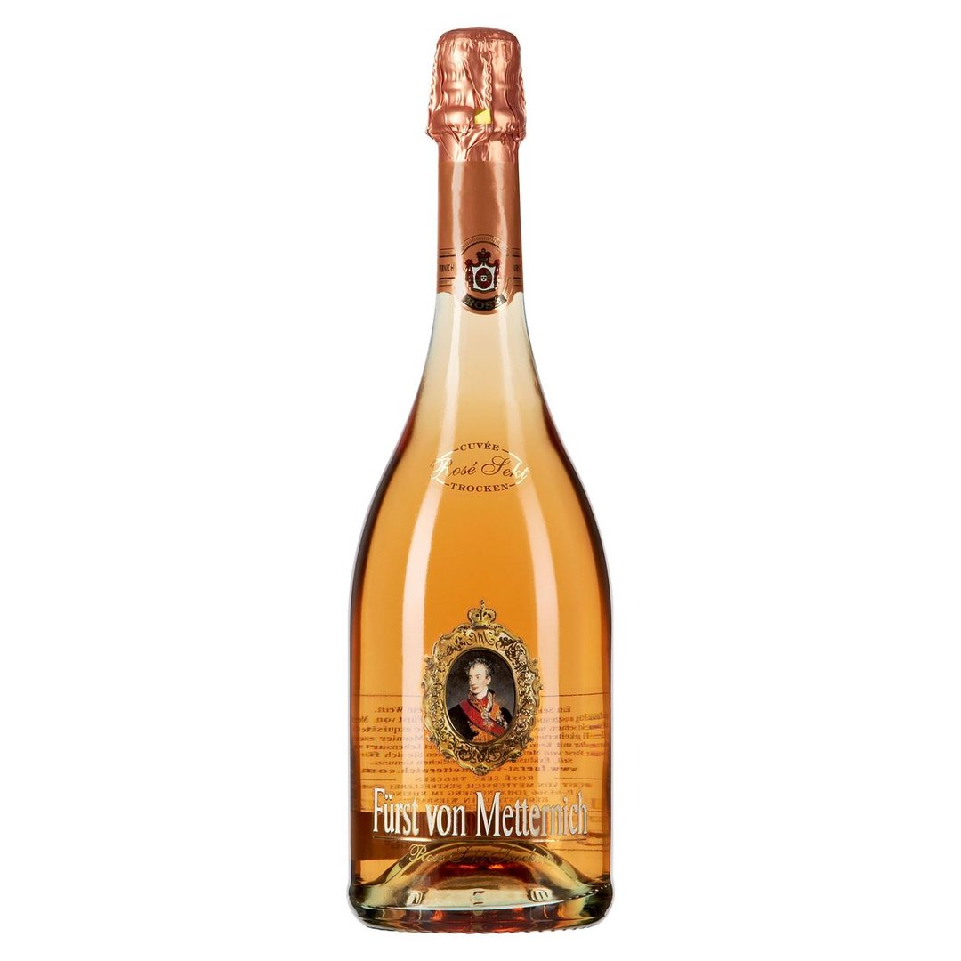 Fürst von Metternich - Rosé Sekt trocken - 750 ml Flasche