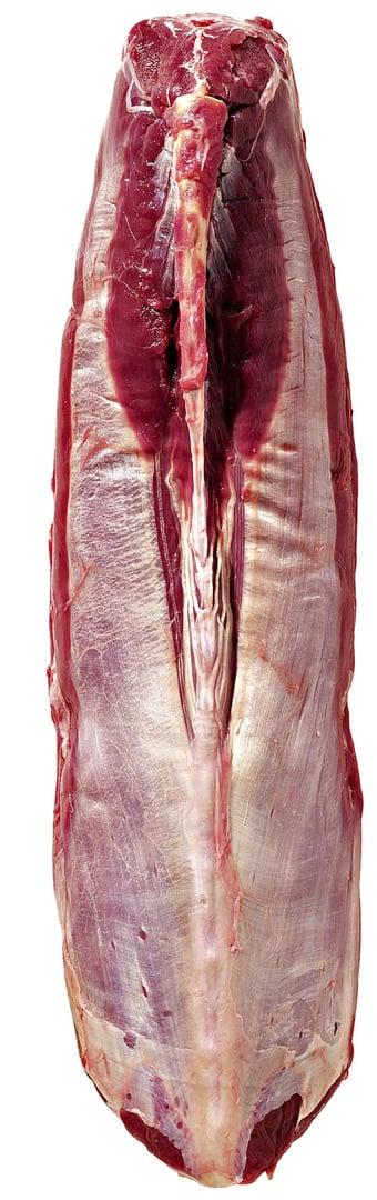 Josef Maier - Reh-Rücken tiefgefroren, mit Knochen, ohne Fettauflage, Gastro-Zuschnitt, aus Europa, vak.-verpackt ca. 2 kg
