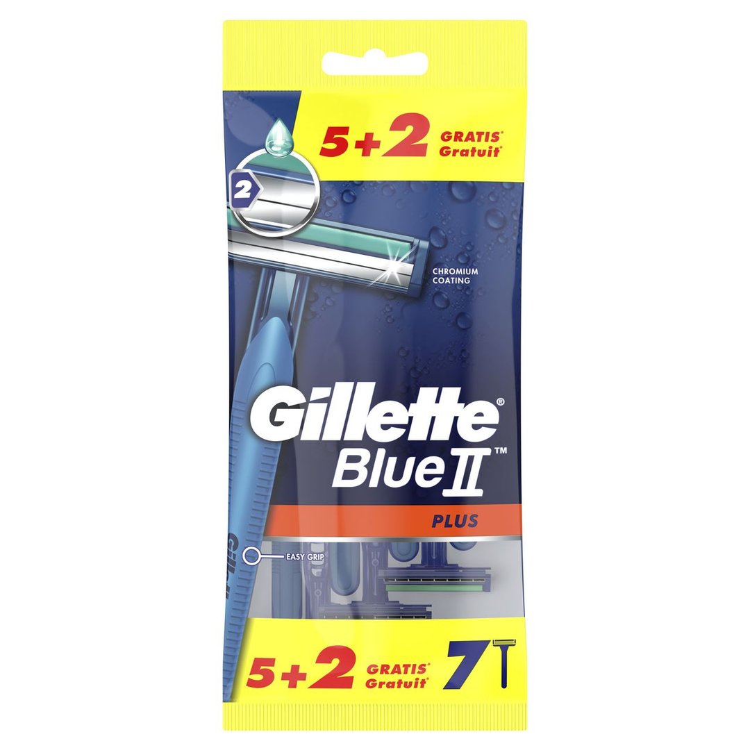 Gillette Blue II Plus 5+2 Einwegrasierer
