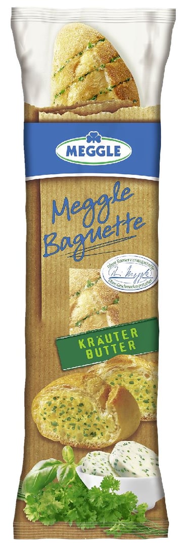 Meggle - Baguette Kräuterbutter 160 g