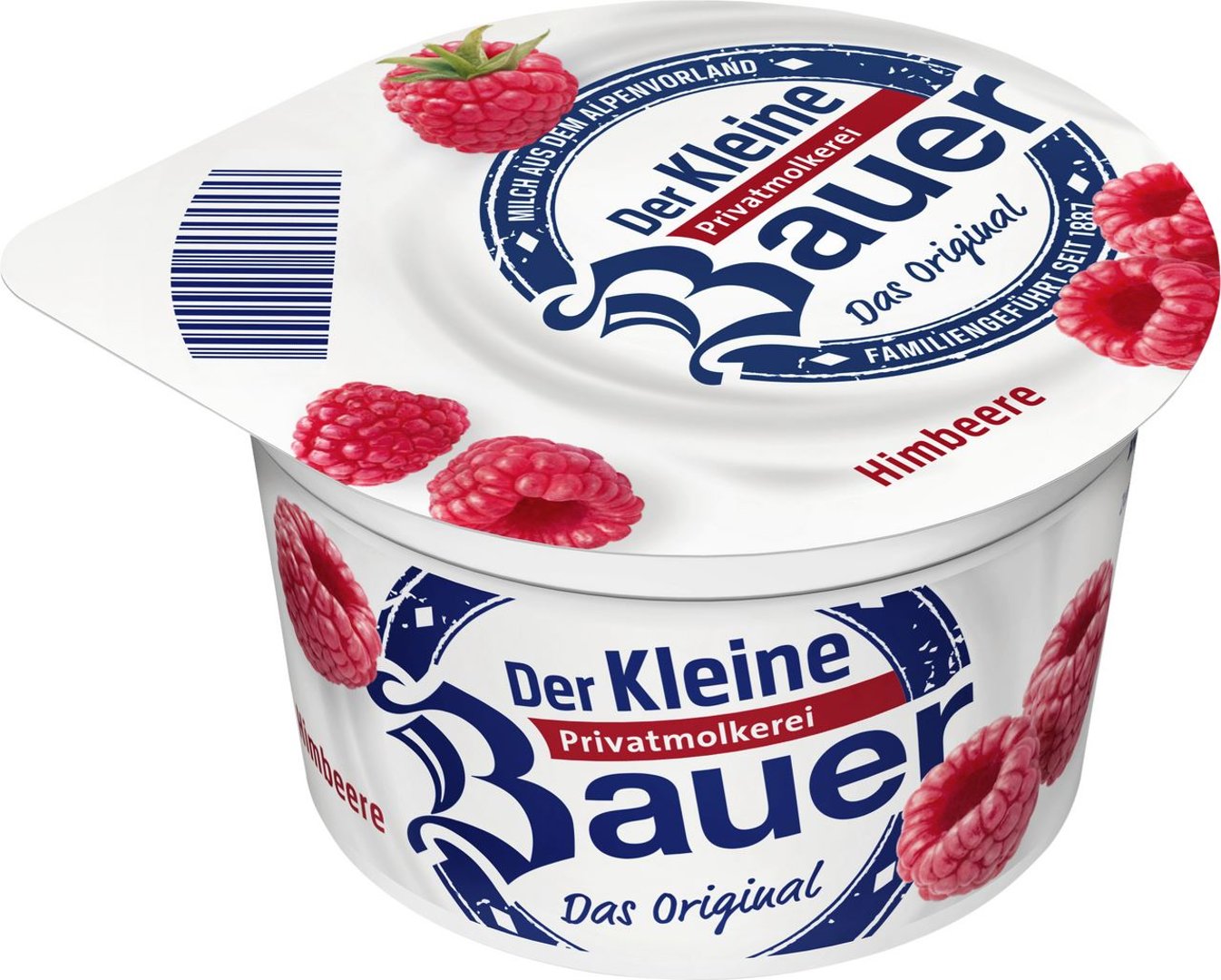 Bauer - Fruchtjoghurt 3,5 % Fett, Himbeere, gekühlt - 100 g Becher