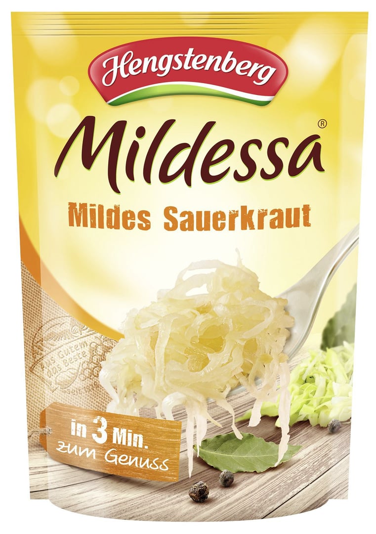 Mildessa - Sauerkraut Mildes Sauerkraut - 400 g Beutel