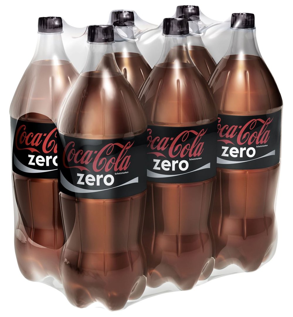 Coca-Cola - Zero PET - 6 x 2 l Flaschen