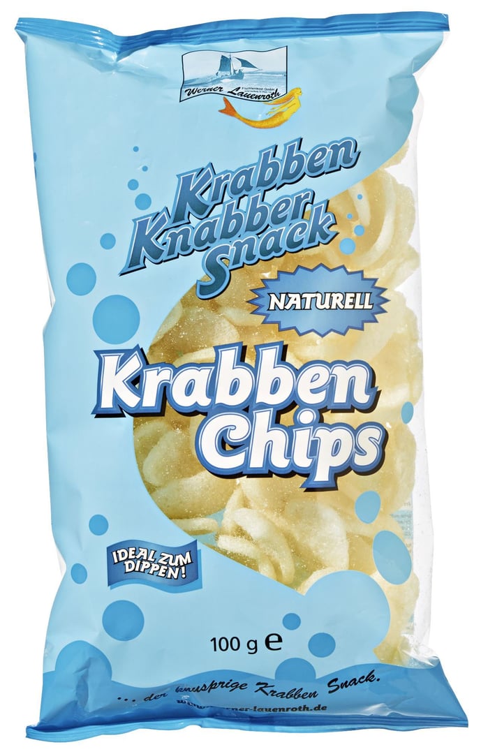 Werner Lauenroth - Krabben Chips 100 g Beutel