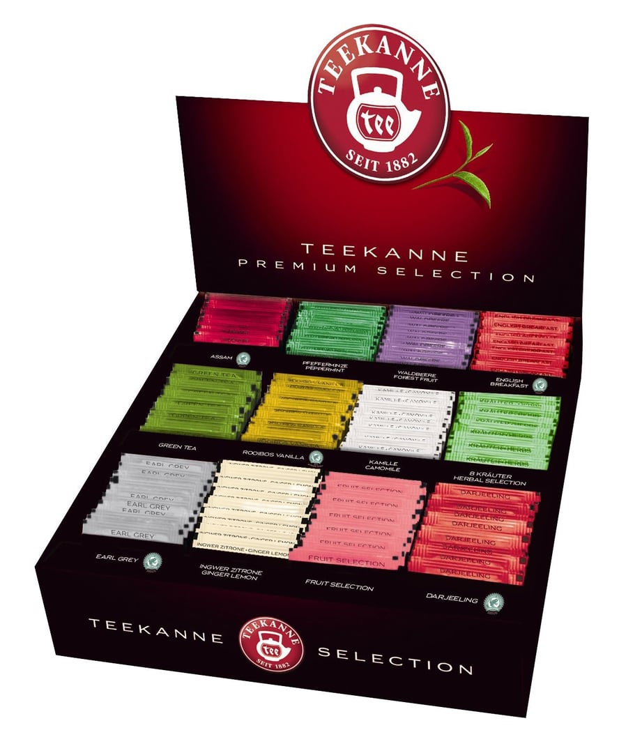 Teekanne - Teebeutel Gastro Premium Selection Box - 364 g Karton