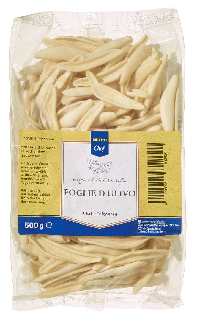 METRO Chef - Foglie di ulivo, ohne Eier gekühlt - 500 g Beutel