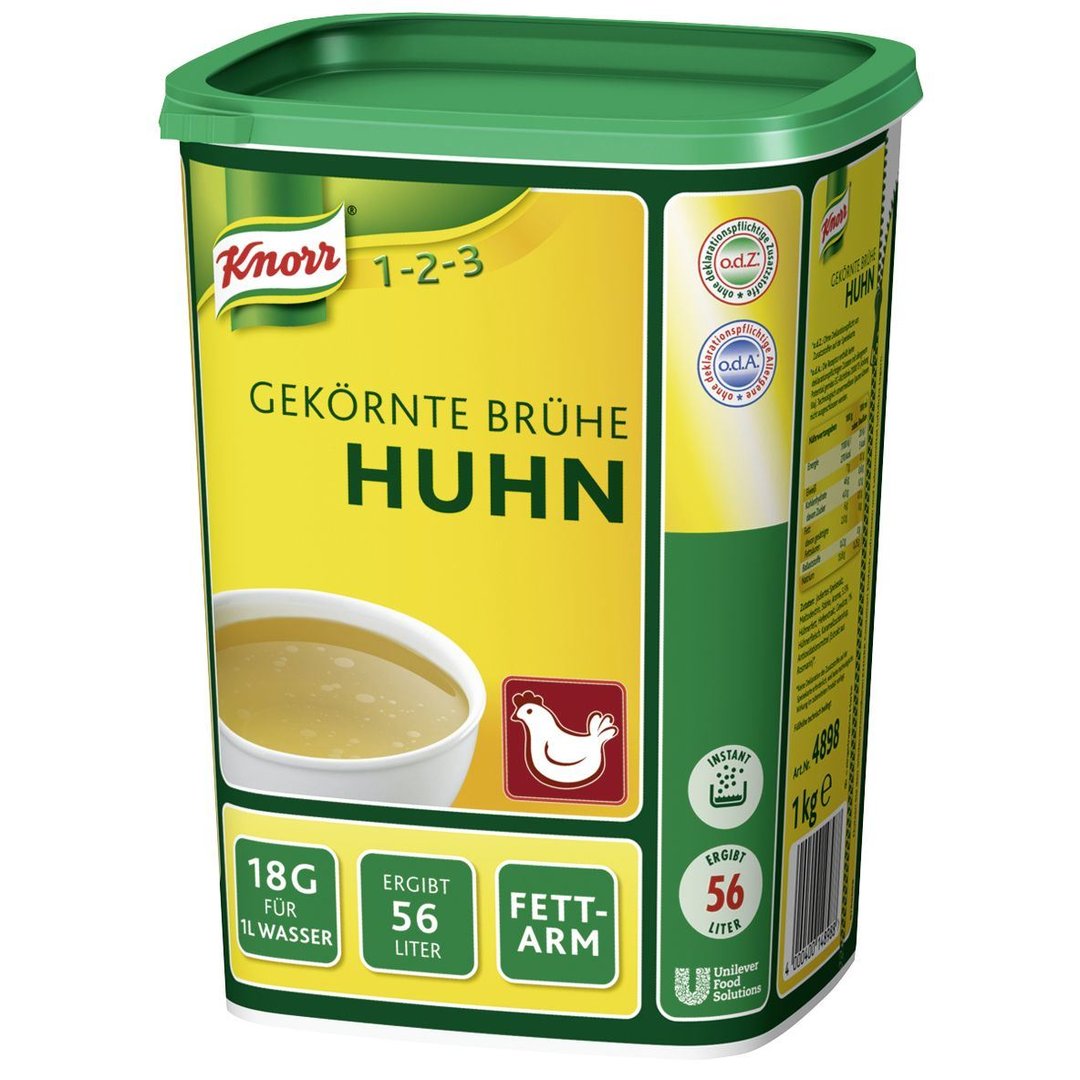Knorr - gekörnte Brühe Huhn - 6 x 1 kg Karton