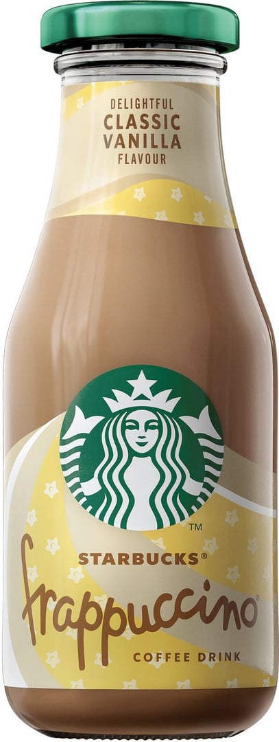 Starbucks - Frappucino, Vanilla gekühlt - 250 ml Flasche