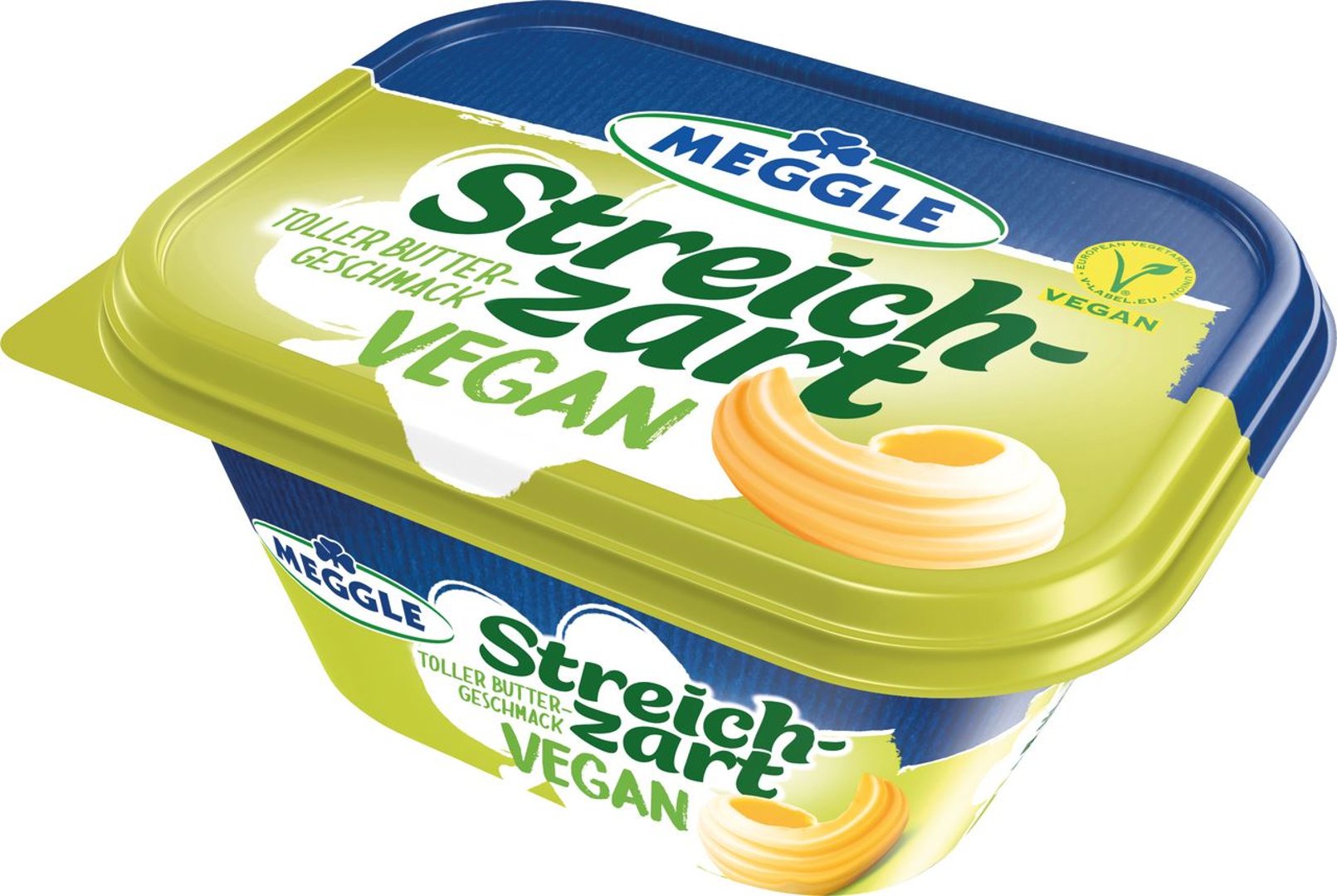 Meggle - Streichzart Vegan, Butteralternative gekühlt - 250 g Packung