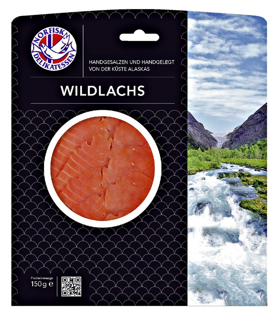 Norfisk - Wildlachs 150 g